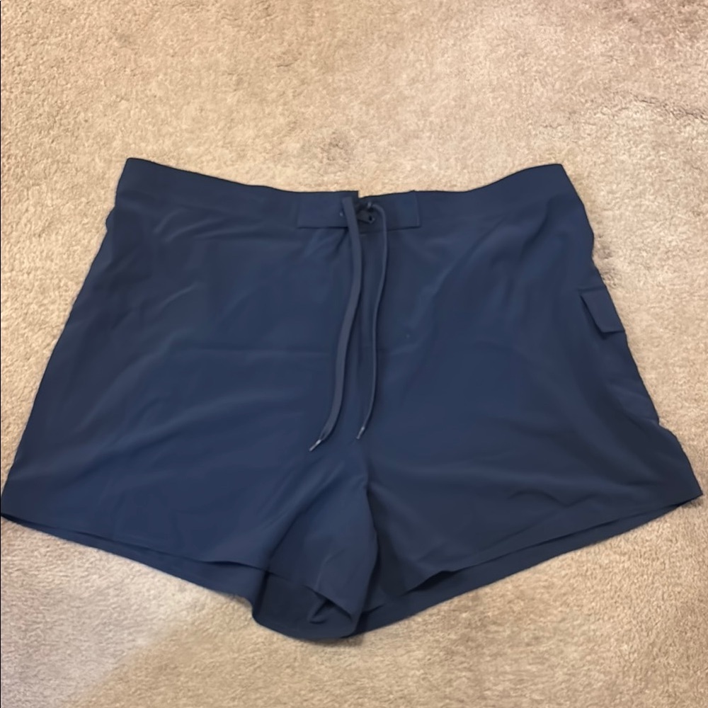 NWT Swimsuits For All Navy Shorts w/ Adjustable Front Size 22